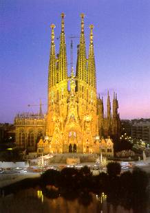 Baecelona at night!